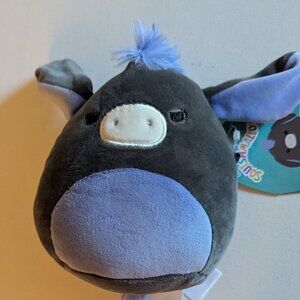 NWT 5" Don Donkey Squishmallows Farm Stocking Stuffer Christmas Holiday Gift NEW